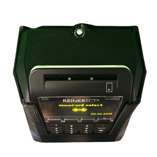 Wandhalterung Diebstahlschutz für timeCard select Terminal und Dockingstation